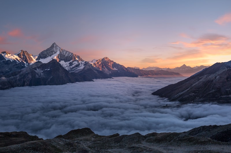 Alpine Mountain Sunrise